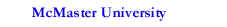 McMaster University