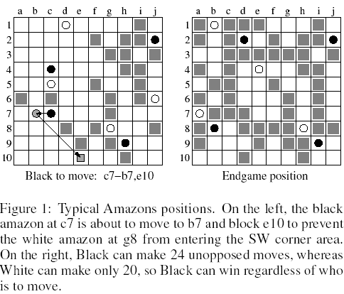 Amazons in-game position